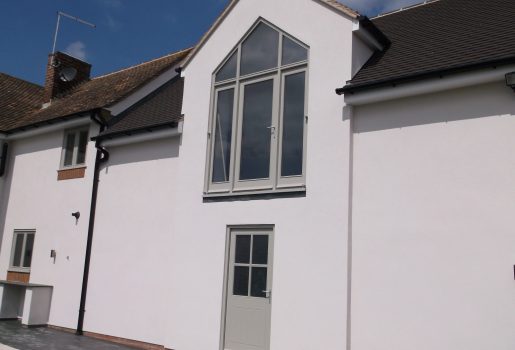 the renovated house of one of our external wall insulation clients
